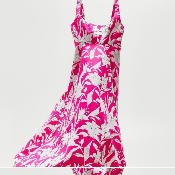 Zara Dresses Zara Printed Poplin Dress Poshmark